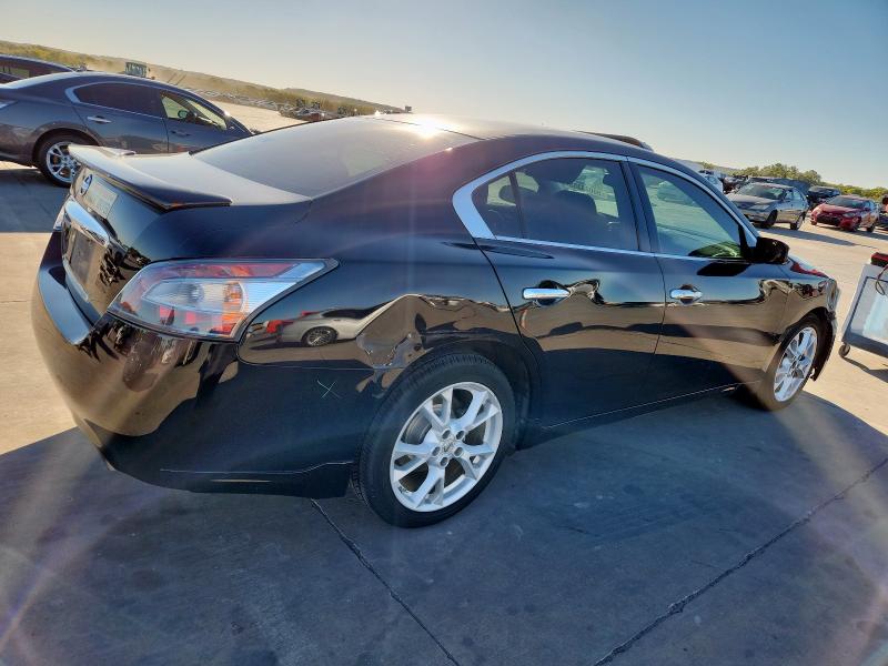 1N4AA5APXDC808053 - 2013 NISSAN MAXIMA S BLACK photo 3