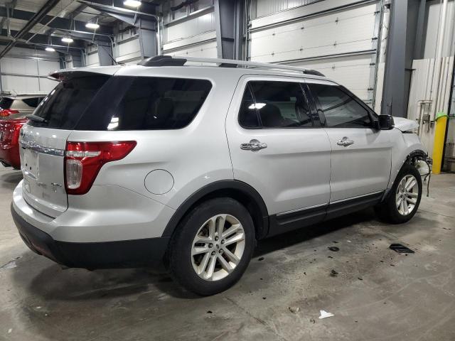 1FMHK8D86CGA61386 - 2012 FORD EXPLORER XLT SILVER photo 3