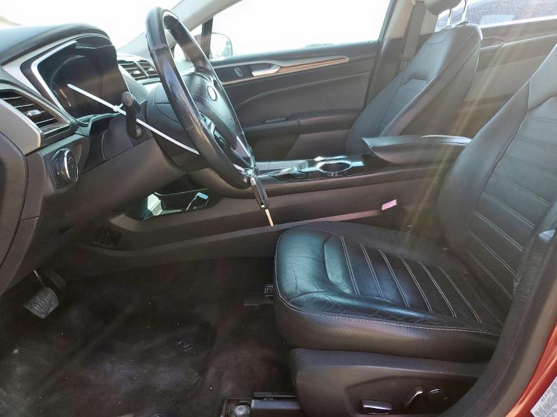 3FA6P0HR6DR323764 - 2013 FORD FUSION SE RED photo 7