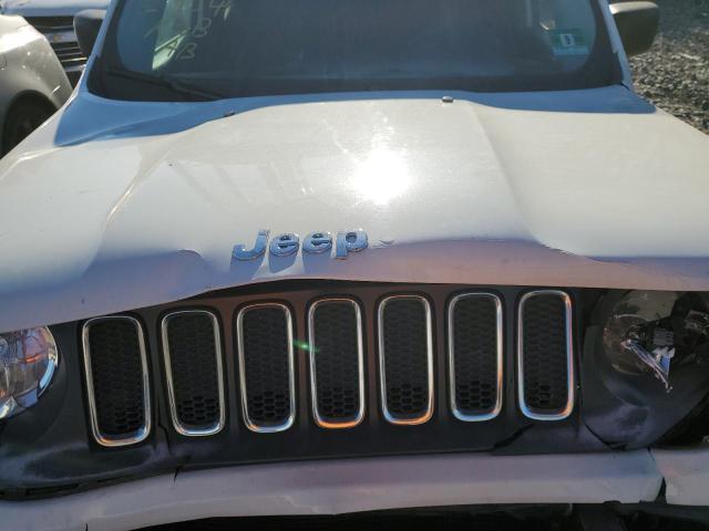 ZACCJBAT4GPE22954 - 2016 JEEP RENEGADE SPORT WHITE photo 11