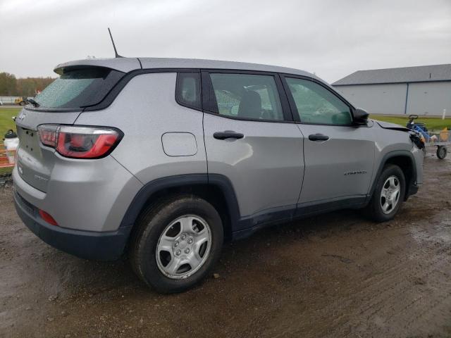3C4NJCAB1LT187759 - 2020 JEEP COMPASS SPORT 银色 照片 3