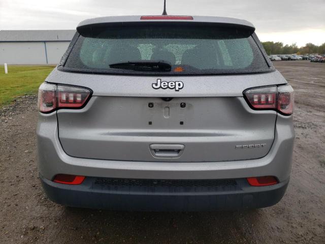 3C4NJCAB1LT187759 - 2020 JEEP COMPASS SPORT 银色 照片 6