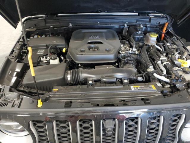 1C4JJXP67NW120628 - 2022 JEEP WRANGLER U SAHARA 4XE BLACK photo 12