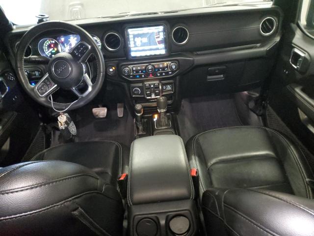 1C4JJXP67NW120628 - 2022 JEEP WRANGLER U SAHARA 4XE BLACK photo 8