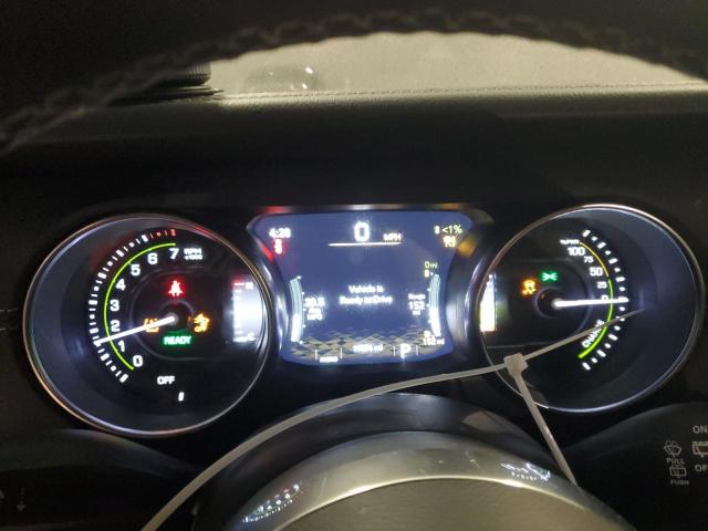 1C4JJXP67NW120628 - 2022 JEEP WRANGLER U SAHARA 4XE BLACK photo 9