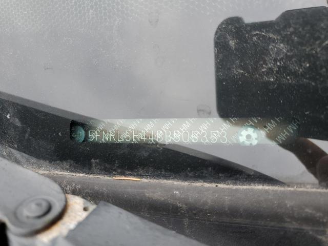 5FNRL5H44BB505353 - 2011 HONDA ODYSSEY EX BLUE photo 13