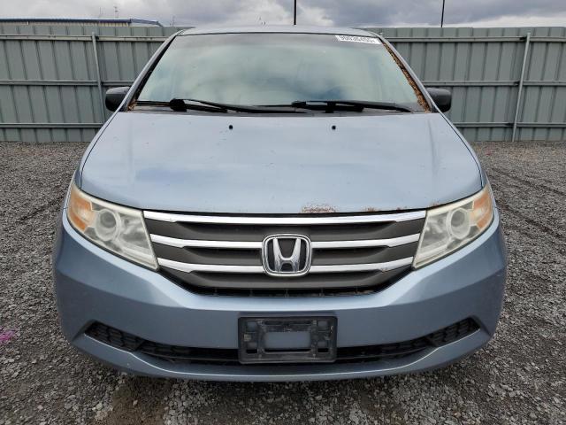 5FNRL5H44BB505353 - 2011 HONDA ODYSSEY EX BLUE photo 5