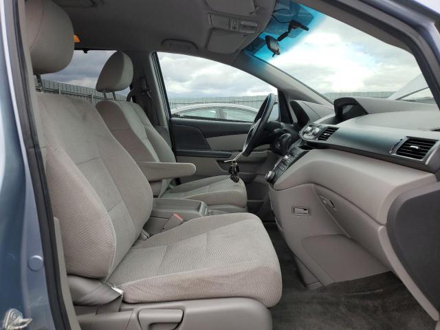 5FNRL5H44BB505353 - 2011 HONDA ODYSSEY EX BLUE photo 7