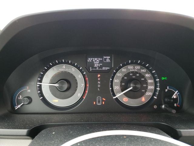 5FNRL5H44BB505353 - 2011 HONDA ODYSSEY EX BLUE photo 9