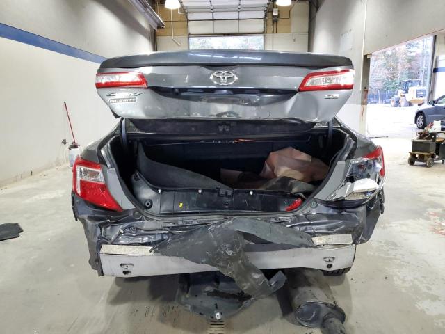 4T1BF1FK3CU147122 - 2012 TOYOTA CAMRY BASE GRAY photo 6