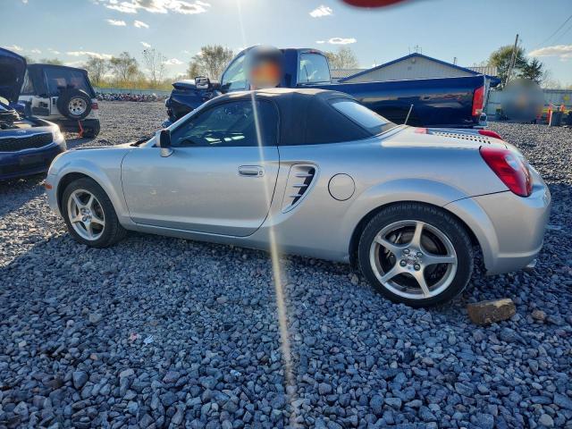 JTDFR320130056726 - 2003 TOYOTA MR2 SPYDER SILVER photo 2