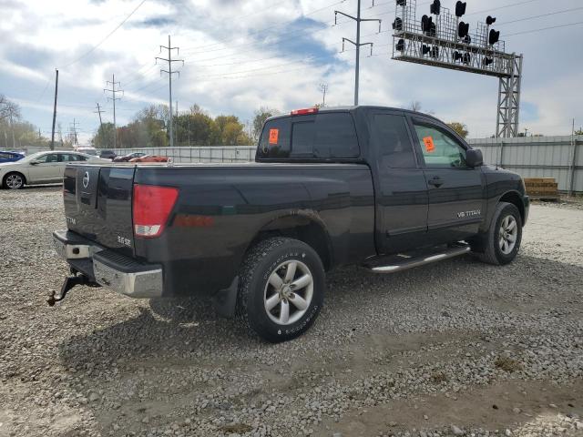 1N6AA06C09N309743 - 2009 NISSAN TITAN XE შავი ფოტო 3