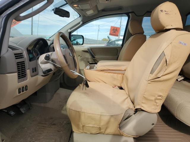 1N6AA06C09N309743 - 2009 NISSAN TITAN XE შავი ფოტო 7