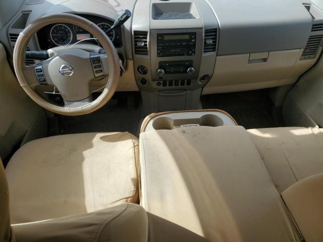 1N6AA06C09N309743 - 2009 NISSAN TITAN XE შავი ფოტო 8