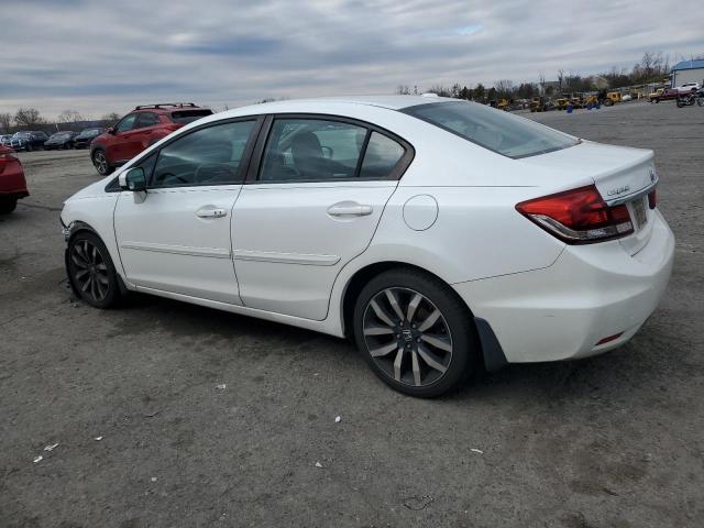 19XFB2F93FE044774 - 2015 HONDA CIVIC EXL WHITE photo 2