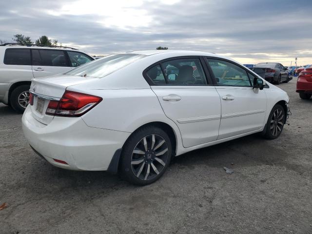 19XFB2F93FE044774 - 2015 HONDA CIVIC EXL WHITE photo 3
