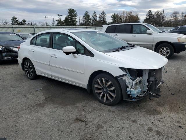 19XFB2F93FE044774 - 2015 HONDA CIVIC EXL WHITE photo 4