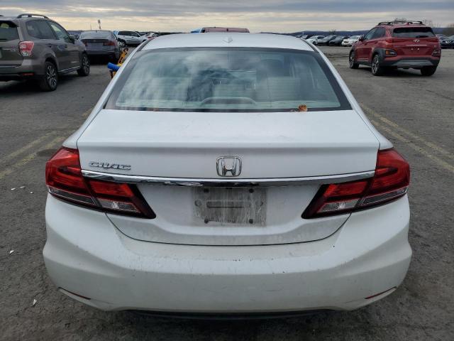 19XFB2F93FE044774 - 2015 HONDA CIVIC EXL WHITE photo 6