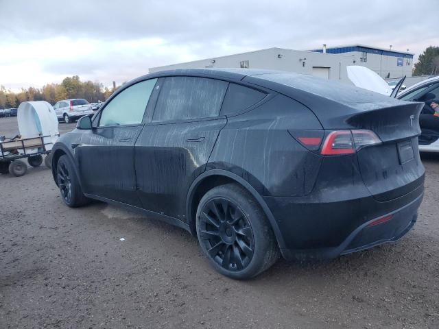 5YJYGDED3MF121095 - 2021 TESLA MODEL Y BLACK photo 2