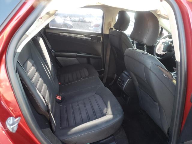 3FA6P0LU2KR226313 - 2019 FORD FUSION SE RED photo 10