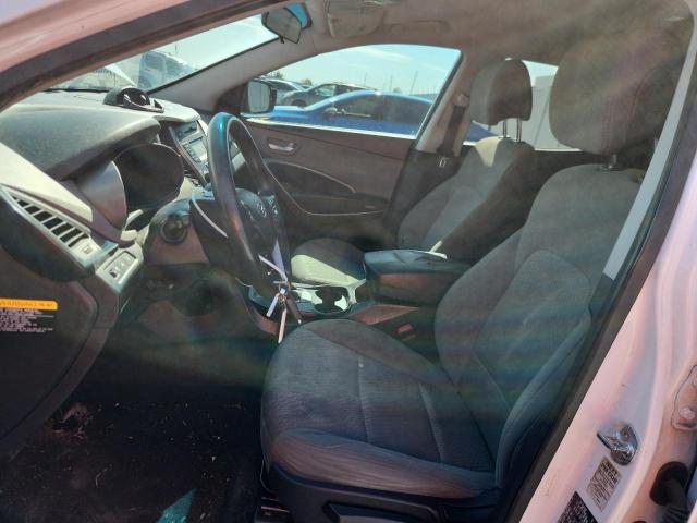 5XYZT3LB6FG304983 - 2015 HYUNDAI SANTA FE S WHITE photo 7