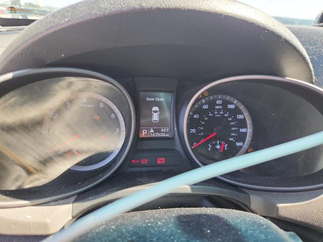 5XYZT3LB6FG304983 - 2015 HYUNDAI SANTA FE S WHITE photo 9