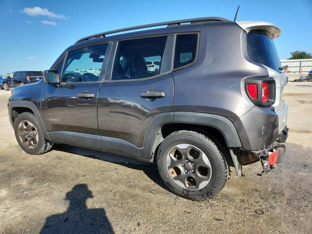 ZACCJAAB1HPF54721 - 2017 JEEP RENEGADE SPORT GRAY photo 2
