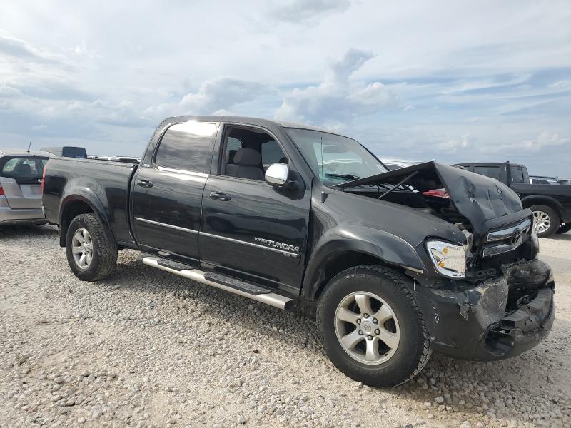 5TBET34154S454550 - 2004 TOYOTA TUNDRA DOUBLE CAB SR5 BLACK photo 4