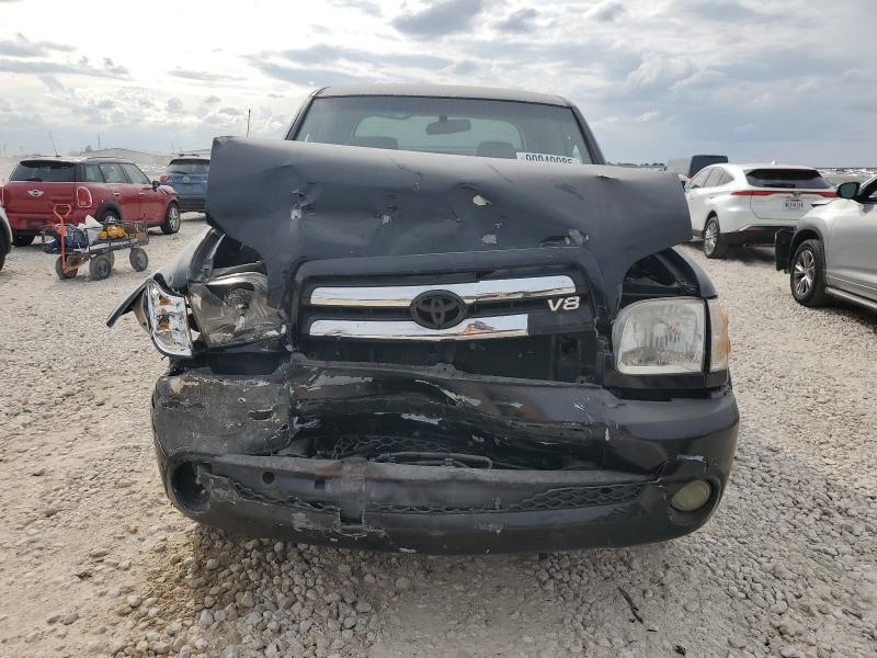 5TBET34154S454550 - 2004 TOYOTA TUNDRA DOUBLE CAB SR5 BLACK photo 5
