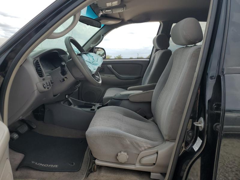 5TBET34154S454550 - 2004 TOYOTA TUNDRA DOUBLE CAB SR5 BLACK photo 7