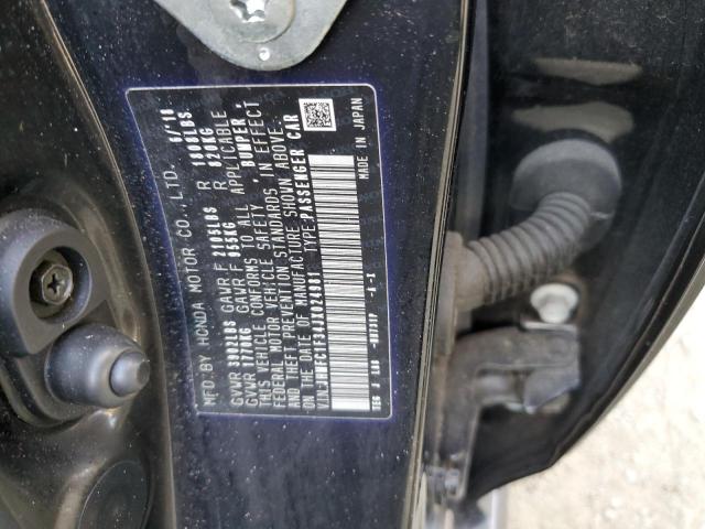 JHMFC1F34JX024981 - 2018 HONDA CIVIC EX 黑色 照片 12