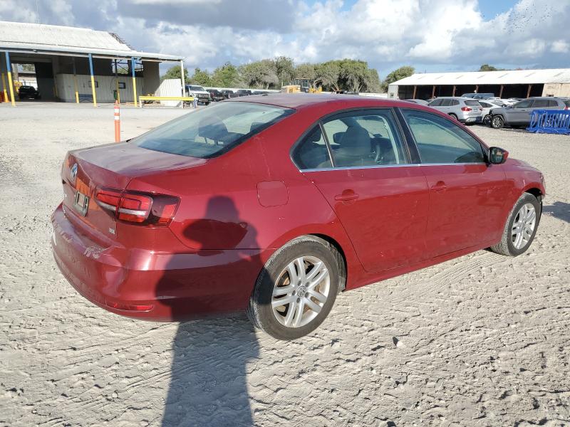 3VW2B7AJ4HM221951 - 2017 VOLKSWAGEN JETTA S BURGUNDY photo 3