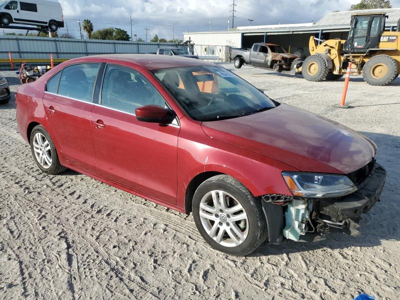 3VW2B7AJ4HM221951 - 2017 VOLKSWAGEN JETTA S BURGUNDY photo 4