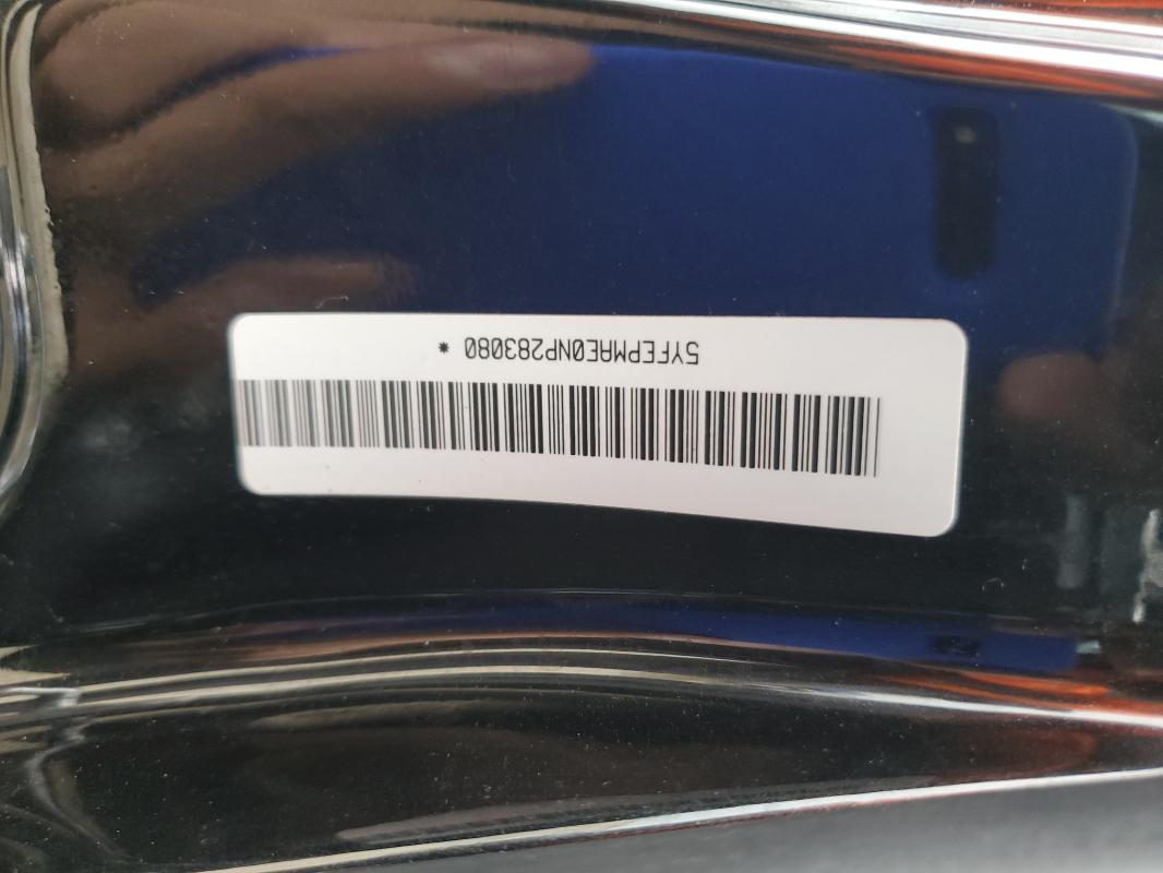 5YFEPMAE0NP283080 - 2022 TOYOTA COROLLA LE 黑色 照片 12