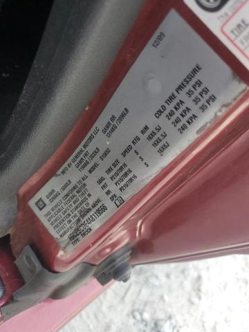 1GCESCDE4A8119566 - 2010 CHEVROLET COLORADO LT RED photo 12