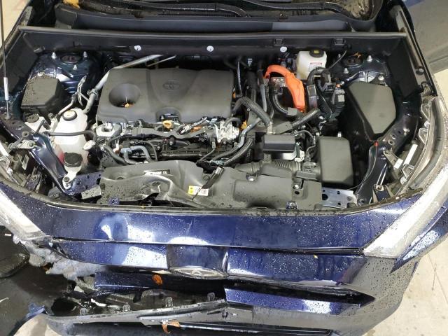 4T3RWRFV5SU198375 - 2025 TOYOTA RAV4 XLE Կապույտ լուսանկար 12