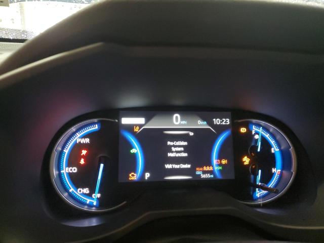 4T3RWRFV5SU198375 - 2025 TOYOTA RAV4 XLE Կապույտ լուսանկար 9