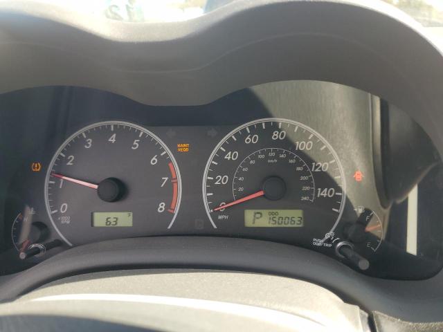 2T1BU4EE4AC438214 - 2010 TOYOTA COROLLA BASE رمادي صورة 9