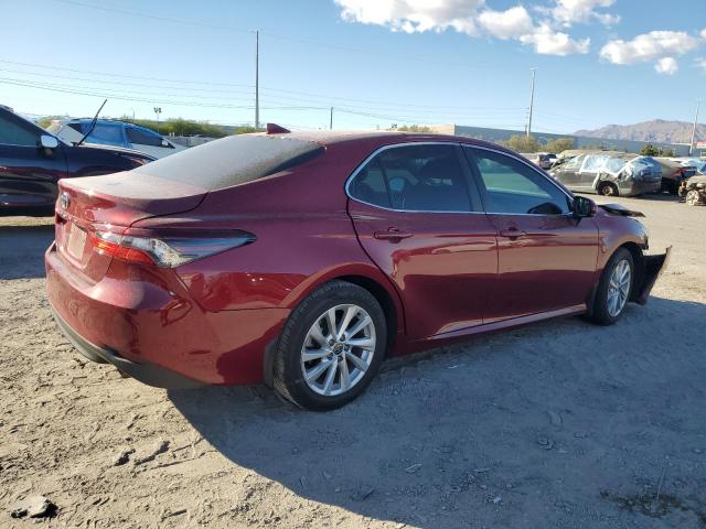 4T1C11AK3MU553719 - 2021 TOYOTA CAMRY LE 红色 照片 3