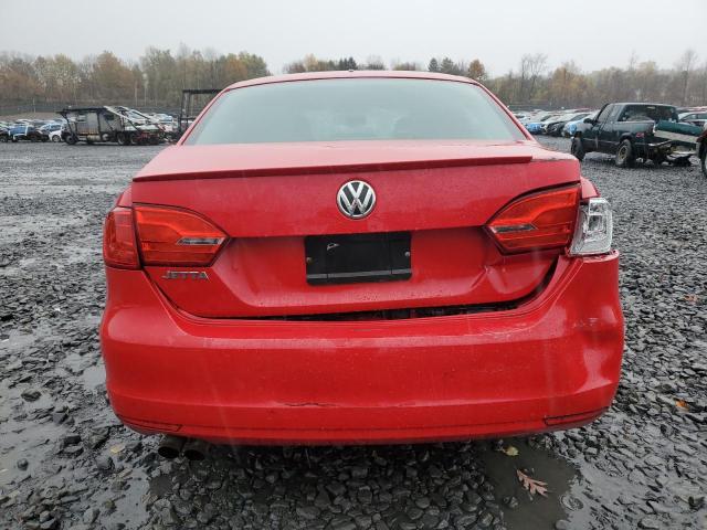 3VW1K7AJ9CM364544 - 2012 VOLKSWAGEN JETTA BASE RED photo 6