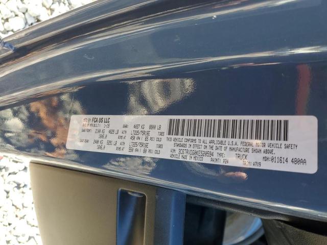 3C6TRVDG0KE520594 - 2019 RAM PROMASTER 2500 HIGH Mavi fotoğraf 13