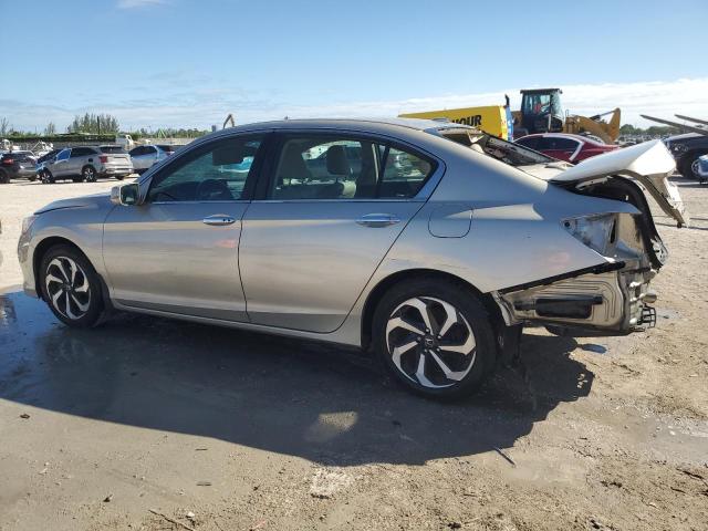 1HGCR2F85GA207095 - 2016 HONDA ACCORD EXL GOLD photo 2