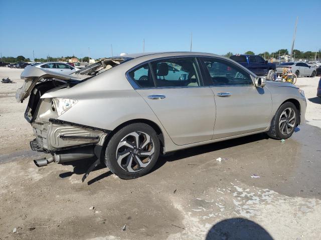 1HGCR2F85GA207095 - 2016 HONDA ACCORD EXL GOLD photo 3