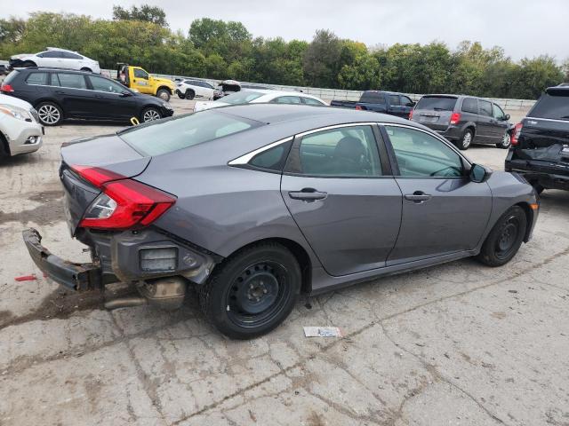 19XFC2F57JE043792 - 2018 HONDA CIVIC LX ნაცრისფერი ფოტო 3
