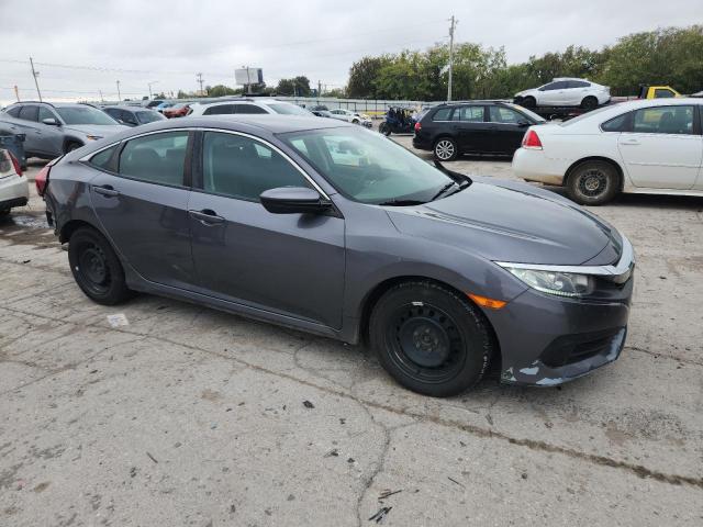 19XFC2F57JE043792 - 2018 HONDA CIVIC LX ნაცრისფერი ფოტო 4