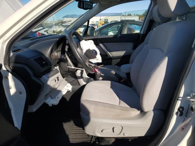 JF2SJAFC6FH585935 - 2015 SUBARU FORESTER 2.5I PREMIUM WHITE photo 7