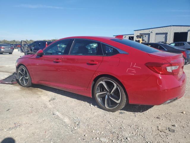 1HGCV1F37KA044243 - 2019 HONDA ACCORD SPORT წითელი ფოტო 2