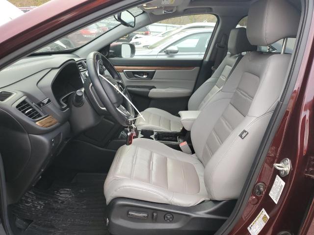 7FARW1H83JE039369 - 2018 HONDA CR-V EXL MAROON photo 7