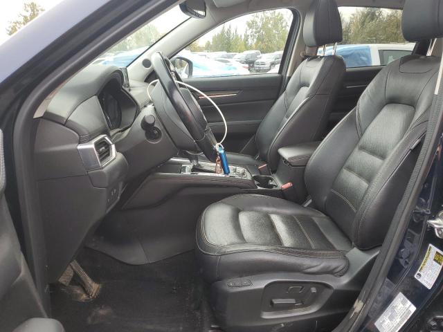 JM3KFBDM9K0618640 - 2019 MAZDA CX-5 GRAND TOURING BLUE photo 7