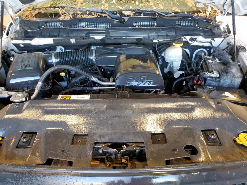 1C6RR6FG5KS500321 - 2019 RAM 1500 CLASS TRADESMAN Білий фото 11